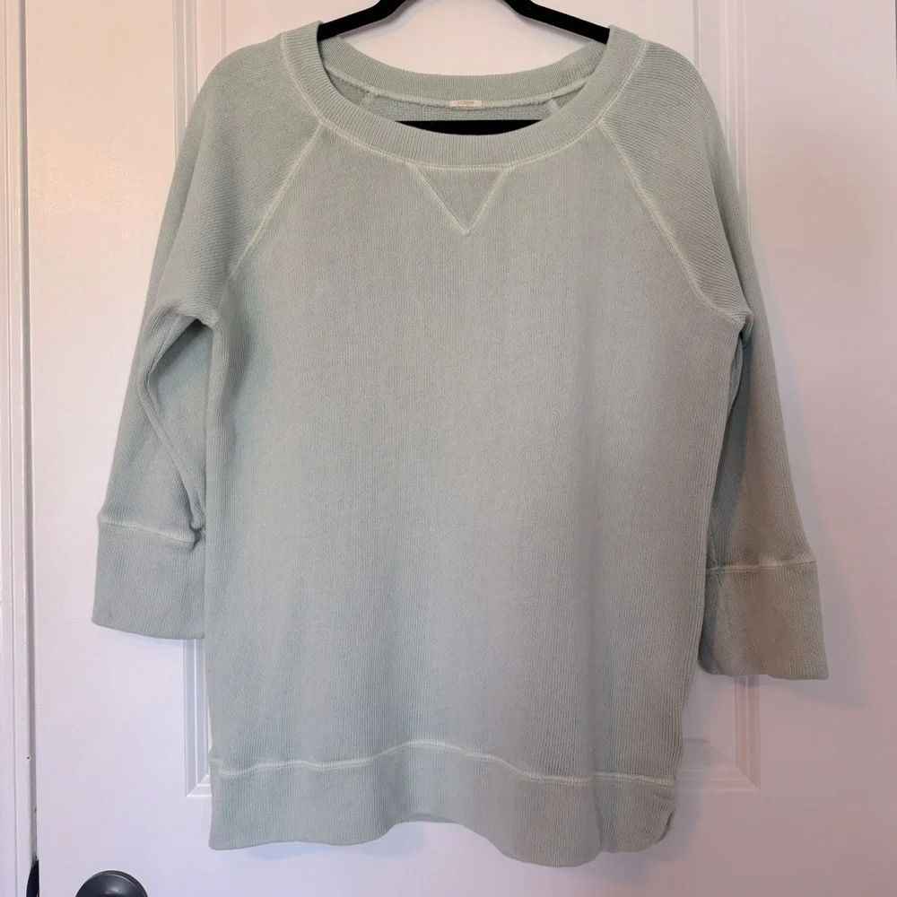 J. Crew Women’s Mint Green Medium Lightweight Sweater
